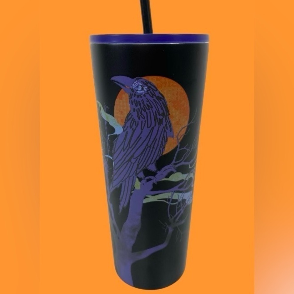 Starbucks Limited Edition‎ Tumbler Halloween Fall 2022 Ravens Moon 24oz